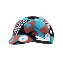 Gorra de ciclismo personalizada con líneas de graffiti, almohadilla para casco de ciclismo adecuada para deportes al aire libre - Pintada - Ver 11