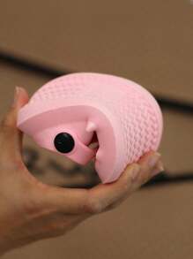 1双男女童通用款PVC软底防滑圆头平底凉拖鞋，适合1至10岁夏季穿着 - 粉色 - 查看 4