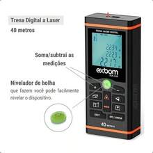 Professional Distance Meter Digital Laser Tape Measure 40 Meters - 黑色 - 查看 4