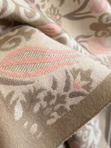 Reversible Bohemian Style Women's Scarf, Thick & Warm Shawl For Winter, Suitable For All Seasons And Air-Conditioned Rooms - Multicolor - View 3