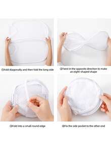 1 chiếc giỏ đựng đồ giặt dạng bật màu đen dung tích lớn có tay cầm – Giỏ đựng đồ giặt dạng lưới có thể gấp lại để đựng quần áo bẩn - màu đen - Xem 6