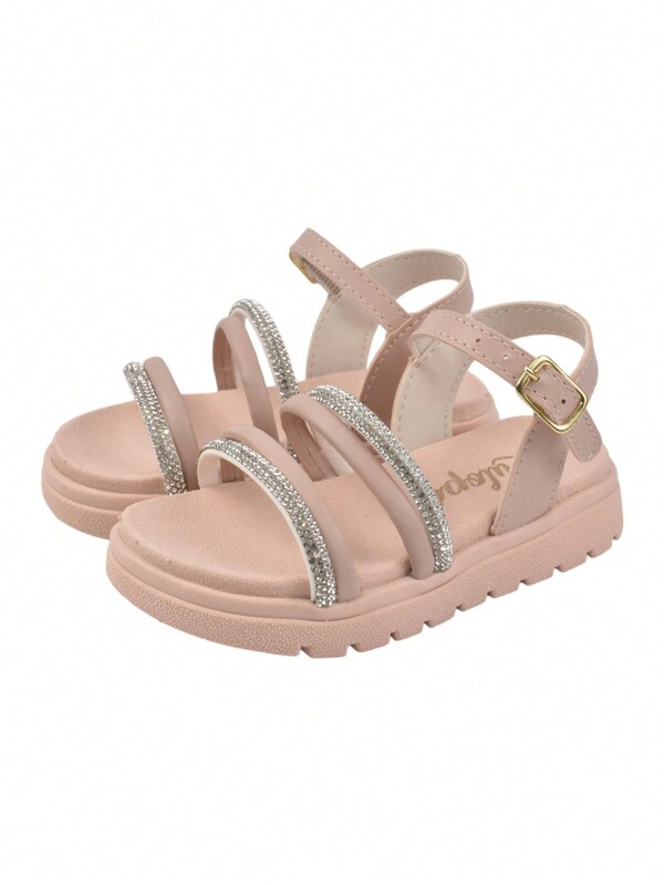 Sandalia Papete Infantil Menina Sandalia Birk Strass Preço Baixo Lulopé