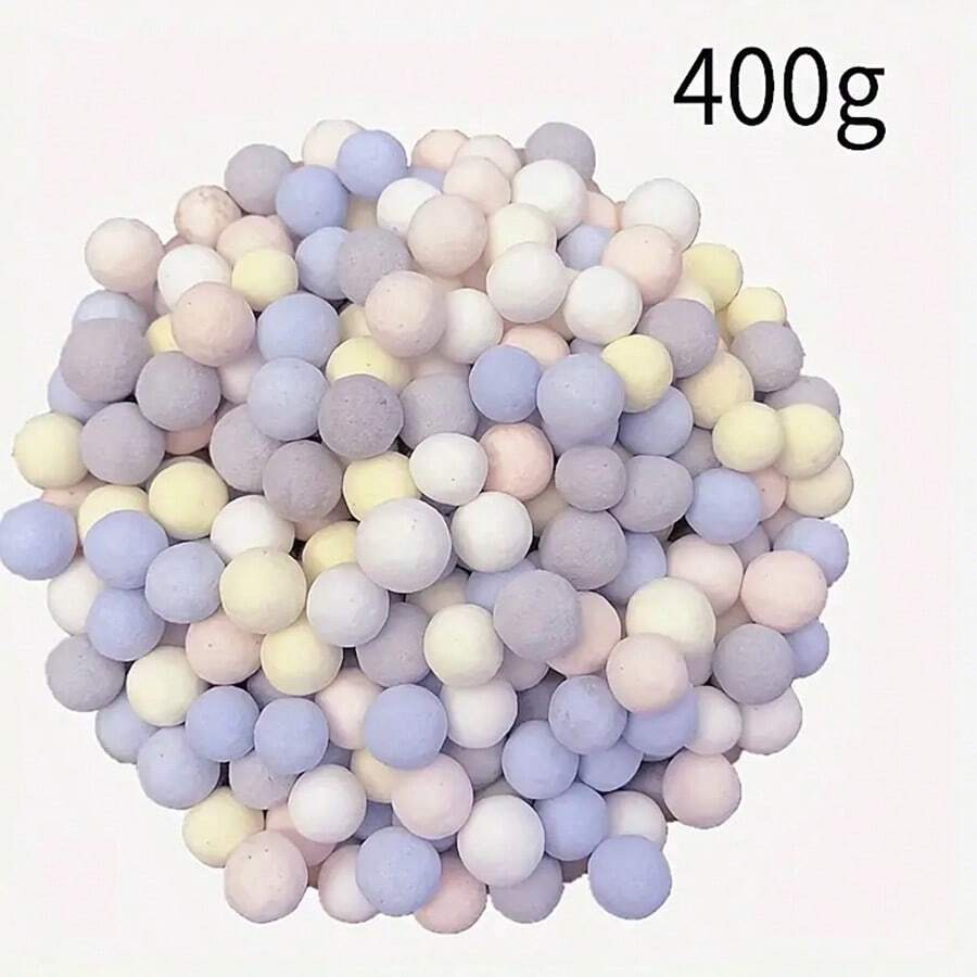 14.11oz Mixed Color Hollow Quartz Balls, Water Purification For