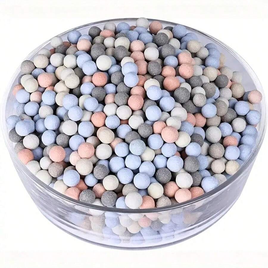 14.11oz Mixed Color Hollow Quartz Balls, Water Purification For