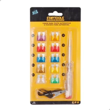 Car Fuse Kit And Test Wrench 10 Fuses With Wrench Clamp Alligator StarTools AR0443 - Nhiều màu - Xem 4