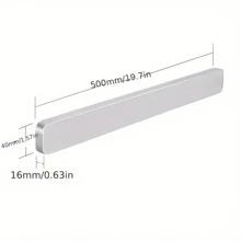 Magnetic Refrigerator 19.7-Inch Magnetic Knife Holder-Double-Sided Refrigerator Magnetic Knife Belt-Magnetic Knife Bar-304 Stainless Steel Kitchen Tool Holder/Rack (Upgrade)