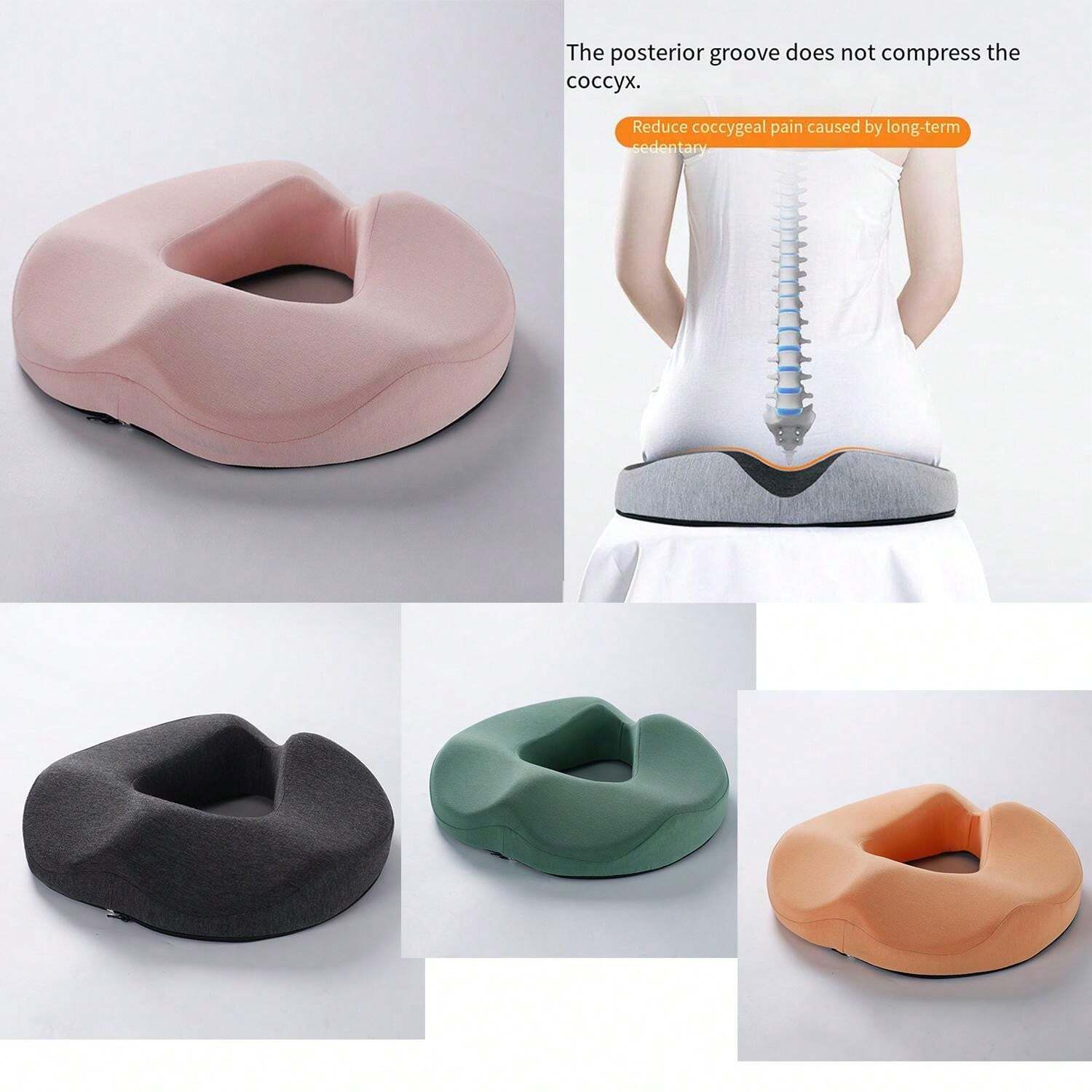 Seat Cushion, Memory Foam Cushion For Car Seat Office Chair Desk Chair