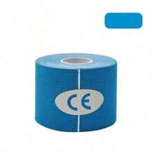 1 ROLLE 5cm x 5m Muskel Paste Kinesio Tape Elastisches Band Brust Paste Knie und Ellbogen Pad Fitnesstape Schutzzubehör Sport Tape Fitness Zubehör