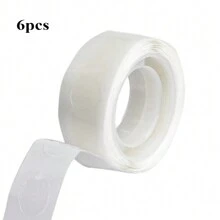 3 cuộn/bộ Trong suốt Tính hai mặt Dấu chấm Băng Kết dính Với 100 Dấu chấm Cuộn , Đối với Đồ thủ công DIY Và Làm sổ lưu niệm Đồ trang trí - trắng - Xem 11