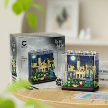 1set ABS City Street Scene Mini Building Blocks, DIY Pet Store Street Scene Toy, Birthday Holiday Gift, Creative Home Decor, Interesting Small Building Challenge Toy, Develops Hands-On And Thinking Skills, Building Blocks Set, DIY Creative Home Decor Room Decoration Toy Educational STEM Toy, Adult Building Blocks Set Gift, Suitable For Holiday Gifts Birthday Gifts Gift-Giving Christmas New Year Valentine's Day Mother's Father's Day Gifts