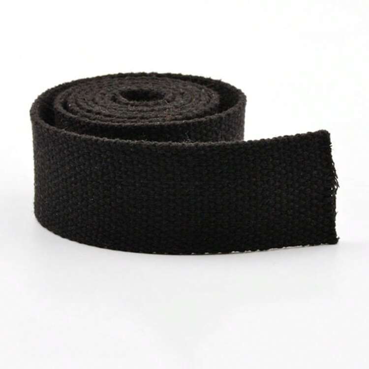 2 Yards/Roll 3.2cm Wide Thickened Solid Color Canvas Webbing Strap For Backpacks Bags, Packaging, Luggage - Multicolor - View 10
