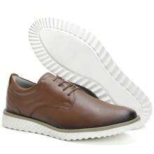 MEN'S DRESS SHOES NEW SOFT COMFORT SNEAKERS - Màu be - Xem 1