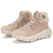 Hoka Giày leo núi Kaha2 GTX Mid, giày đi bộ đường dài ngoài trời unisex, thích hợp cho chạy bộ. - Màu cát lún/màu trứng - Xem 2