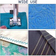 12 Piezas Agujas Dobles para Máquina de Coser, Agujas Dobles Elásticas con Caja de Plástico 2.0/90, 3.0/90, 4.0/90 - Plateado - Ver 6