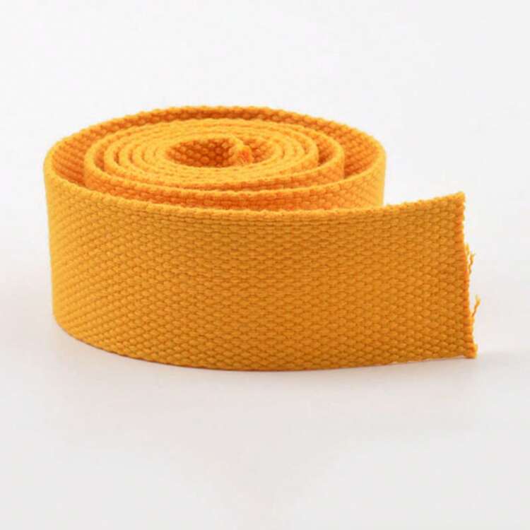 2 Yards/Roll 3.2cm Wide Thickened Solid Color Canvas Webbing Strap For Backpacks Bags, Packaging, Luggage - Multicolor - View 18