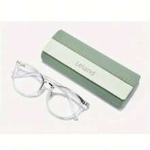 1 hộp đựng kính mắt có chữ ký cá nhân, hộp đựng kính cận thị tối giản di động màu Macaron chống áp lực, quà tặng Halloween/Giáng sinh tùy chỉnh - nhiều màu - Xem 2