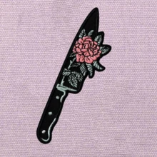 Flower & Pattern Punk Rock Cool Cartoon Outdoor Riding Adventure Sew-On Patch Badge DIY Clothing Accessories Embroidery Applique Patch Decoration Iron Patch For Clothes, Shoes, Bags - Multicolor - View 5