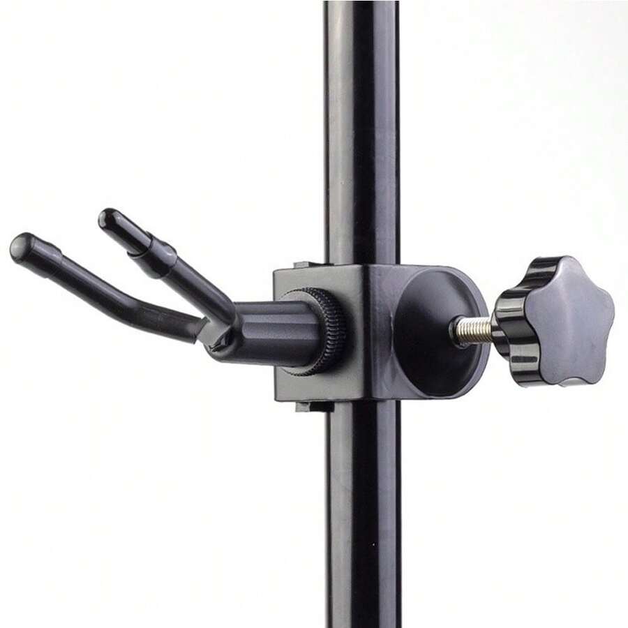 Mic Stand Violin Guitar Hanger,Violin Holder With Bow Hanger, Violin Stand Guitar Hanger Clamp