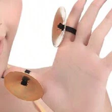 2pcs/4pcs Finger Cymbals, Suitable For Belly Dance, Band Cymbals, Hand Drums And Other Percussion Instruments, Suitable For Dance, Party Performance And Yoga - Multicolor - View 6
