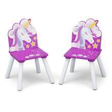 Unicorn Table And Chair Set With Storage (2 Chairs Included) - Greenguard Gold Certified, Pink - Unicorn - View 7