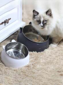 100毫升/200毫升/400毫升宠物用品，狗碗，猫碗，猫粮碗，狗粮碗，宠物喂食和饮水设备 - 彩色 - 查看 3