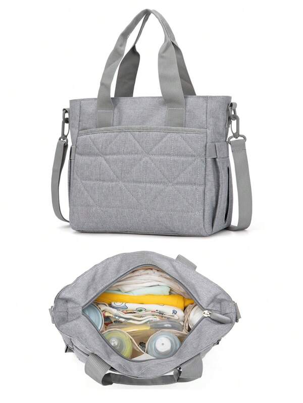 1pc Multifunctional Diaper Bag, Waterproof Travel Backpack For Pregnant Girl & Babies, Large Capacity Tote Bag
