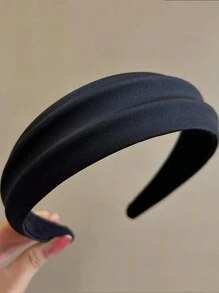 Women's Fashion Simple Satin Top Knot Wide Headband, Versatile For Daily, Home, School, Beach, Work, Party, Holiday, Birthday, Mother's Day Gift, Back To School,Hairband,Hair Hoop Headbands
