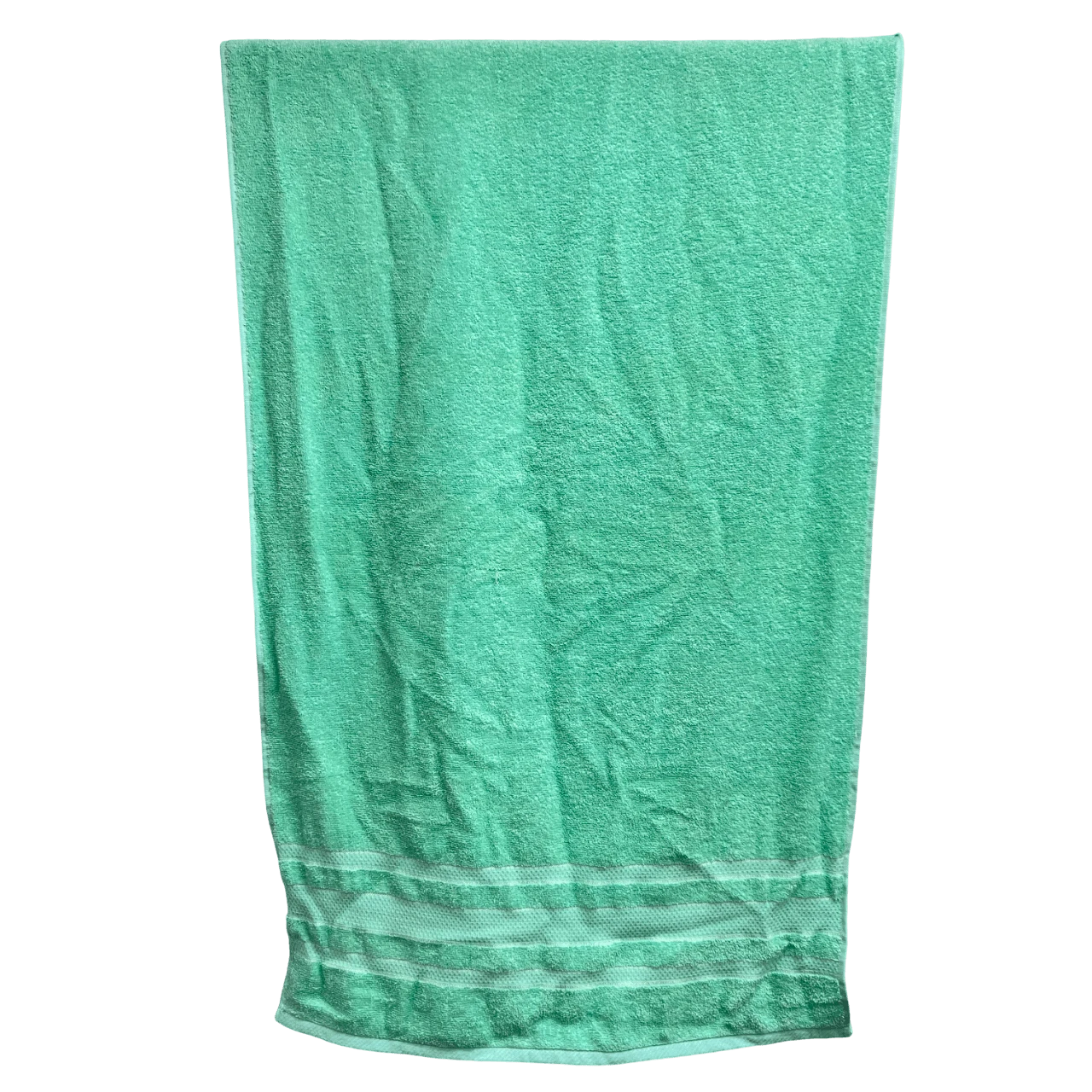 Toalla De Baño Algodón Multicolor Suave Y Absorbente - Azul menta - Ver 1