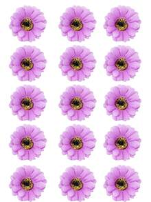 10/15 chiếc kẹp tóc hoa hướng dương cúc cho bé gái - Nhiều màu - Xem 12