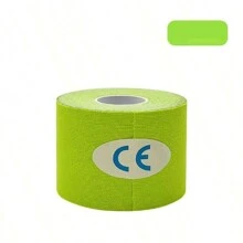1 ROLLE 5cm x 5m Muskel Paste Kinesio Tape Elastisches Band Brust Paste Knie und Ellbogen Pad Fitnesstape Schutzzubehör Sport Tape Fitness Zubehör