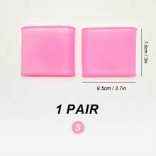 1 par Calcetines de tobillo de fútbol de alta tracción, antideslizantes, unisex, con banda de apoyo para la pierna, manga de gel de silicona con protección para el cuello para entrenamiento - Multicolor - Ver 13