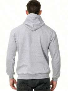 Men Hoodies - Xám - Xem 2