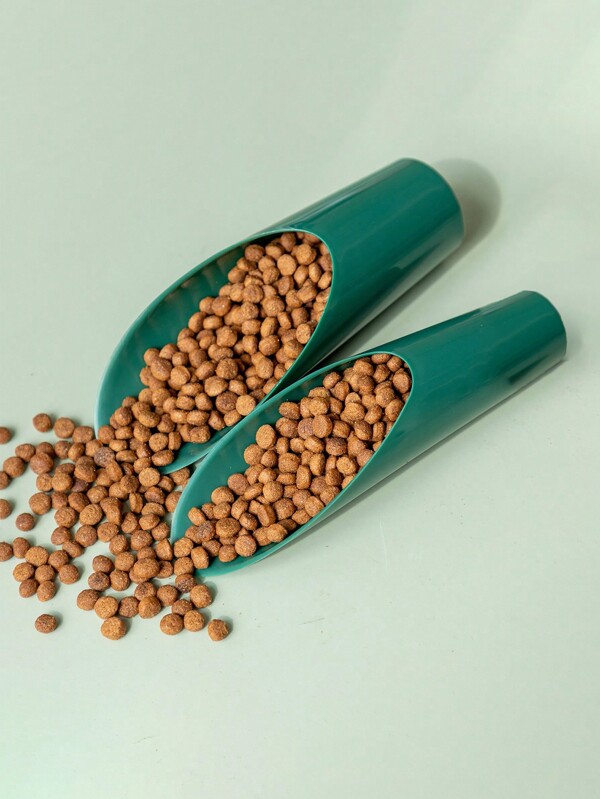 2pcs/Set Pet Food Scoops, Suitable For Cats And Dogs