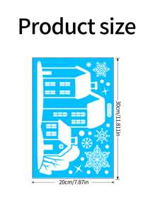 Dekorative statische Fensteraufkleber, Aufkleber für Glas, Fensterdekorationen, Aufkleber, Wandtattoos, Vinyl-Aufkleber für Heimdekoration, Frühlingsdekoration zum Auffrischen Ihres Zuhauses, Rama Dekorationsaufkleber