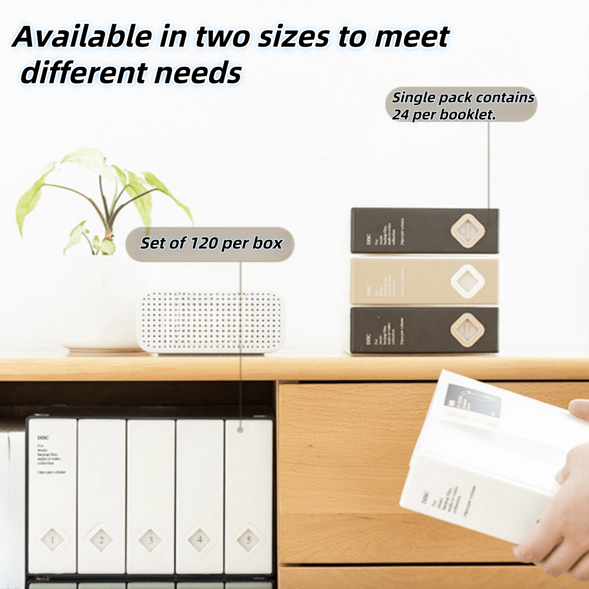 This Durable And SpaceSaving CD Case Is Designed To Neatly Organize