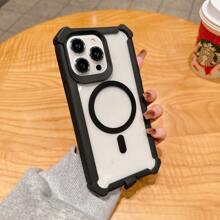 Funda Para iPhone Uso Rudo Defender 2 En 1 Con Magsafe - Negro - Ver 7