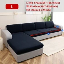 1 Pièce Housse De Coussin De Siège De Canapé, En Élastique Haut, Détachable, Lavable En Machine, Résistante Aux Éclaboussures, Convient Aux Coussins De Siège Et De Dossier De Canapé En Polyester Dans Le Salon.