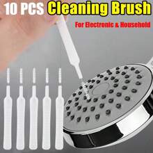 Mini Cleaning Brushes For Holes And Gaps Electronic Cleaning Soft Brush Bathroom Anti-Clogging Micro Nylon Washing Brushes Phone Hole Pore Gap Toilet Household Cleaning Tool For Shower Head Phone Keyboard PC Laptop