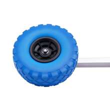 Launching Wheels Boat Dolly Dinghy Wheels Transom Launching Wheel Heavy-Duty Boat Dolly Transom Launching Wheels For Inflatable Stainless Boats Quick Release The Best Gift/Present For Family&Friends Happy Christmas - Azul - Ver 5