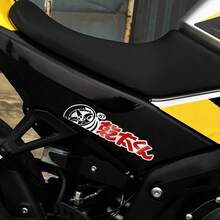 Pegatinas para motocicletas, letras japonesas creativas, reflectantes, impermeables, pegatinas decorativas para coche, moto, accesorios para carrocería de automóvil - 20x4,3 cm/7,87x1,69 pulgadas - Ver 4
