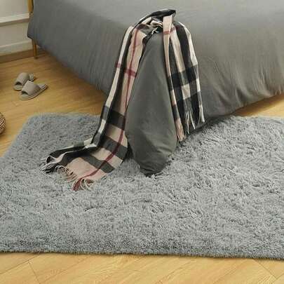 Alfombra Decorativa de Colores Lisos 80 X 120 ,100 X 150 Cm y 120 X 160 Cm Sala De Estar Y Dormitorio