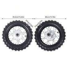 2.50-10 Tire Rim Wheel Front Rear Drum Brakefor Crf50 Xr50 Bbr Pit Bike