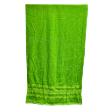 Toalla De Baño Algodón Multicolor Suave Y Absorbente - Verde - Ver 1