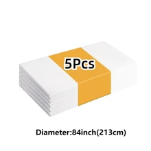 桌布 1/3/5/8 包，多色一次性桌布，适用于矩形圆桌，54x108 英寸或 84 英寸装饰性塑料桌布，适用于婚礼、生日派对、圣诞派对、春季复活节、夏季派对、野餐、露营，防水防污 - 彩色 - 查看 8