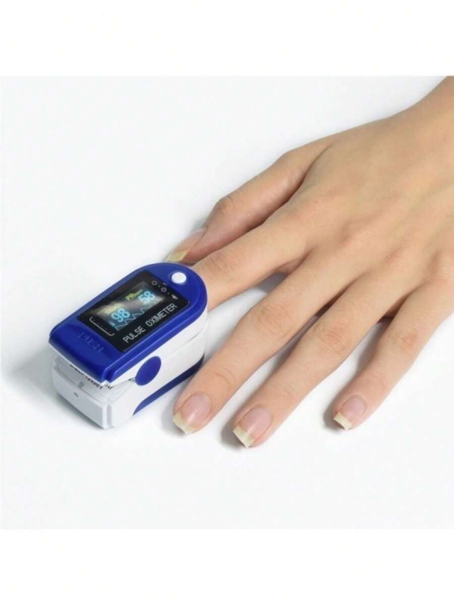 Pulse Oximeter Digital Oxygenation Finger Pulse Oximeter - Multicolor - View 1