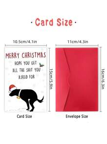 1 张有意义的生日贺卡、有趣的姐姐生日贺卡、送给最好的朋友、姐姐的礼物、生日祝福卡、圣诞节 - 彩色 - 查看 3