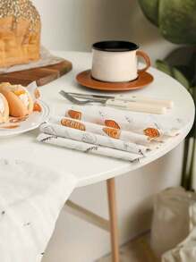 50张,牛皮纸,烘焙纸,耐油食品包装纸,蜡纸,烘焙工具,厨房小工具,厨房配件,家用厨房用品,不同批次订单略有不同 - 彩色 - 查看 9