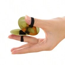 2pcs/4pcs Finger Cymbals, Suitable For Belly Dance, Band Cymbals, Hand Drums And Other Percussion Instruments, Suitable For Dance, Party Performance And Yoga - Multicolor - View 11