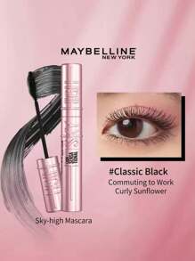 Maybelline 翱翔在天空并持有化妆品卷起眼黑色 - 黑色 - 查看 9