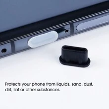 25Pcs Silicone Anti-Dust Plugs For Type-C Mobile Phone Charging Ports - Durable Protective Covers For Type-C And  16 15, Universal Charging Port Covers, Sand And Lint Protection - Multicolor - View 8